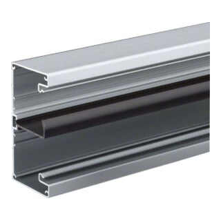 Hager Brüstungskanal-Unterteil BRA 70132/1 Aluminium natureloxiert