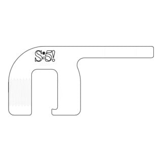 K2 Systems Stehfalz Aluminiumklemme Langloch 11 x 22mm