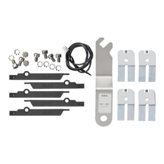 Gira Zubehörset Türstation Edelstahl 8000100