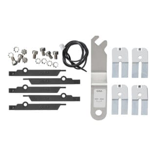 Gira Zubehörset Türstation Edelstahl 8000100