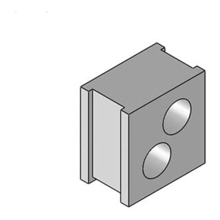 icotek Verschraubung QT 2/7 grau