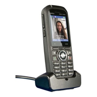 AGFEO DECT-IP-Telefon DECT 70 IP 2" Farbdisplay schwarz