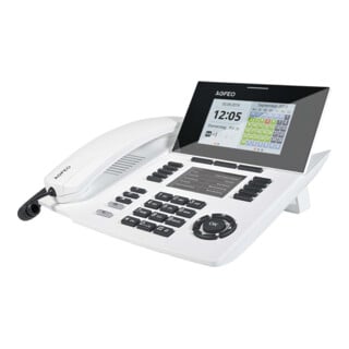 AGFEO Systemtelefon ST 56 SENSORfon reinweiß rws