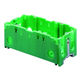 Gewiss Gerätedose Uni-Doppel NP50307 52mm grün
