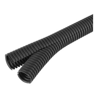 Fränkische Wellrohr Co-flex PP 100 schwarz verschließbar flexibel