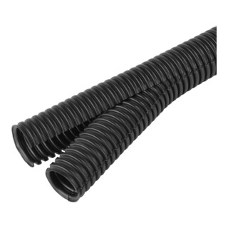 Fränkische Wellrohr Co-flex PP-UV verschließbar flexibel schwarz 100