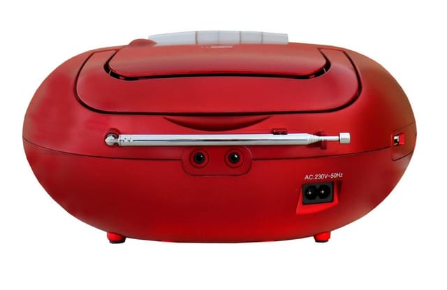 Soundmaster DAB+ Boombox SCD7800RO rot CD MP3 USB Kassette