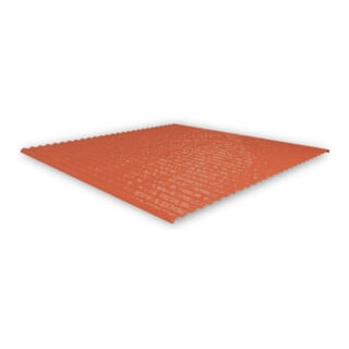 K2 Systems Metallabdeckung SingleHook FLA Rot 300 x 260mm 2004282