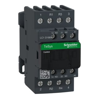 Schneider Electric Leistungsschütz LC1D188D7 4P 18A 42V 1S+1Ö