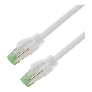 Nambo Patchkabel Outdoor Cat6A 0,5m weiß