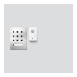 Siedle Audio-Set Classic CLAB 850-1 Edelstahl Weiß Set