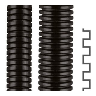 flexa Kunststoff-Wellschlauch ROHRflexPA6LAD13,0 schwarz IP68