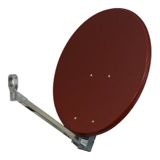 unex Alu-Reflektor S660-Z 67 x 71 cm ziegelrot