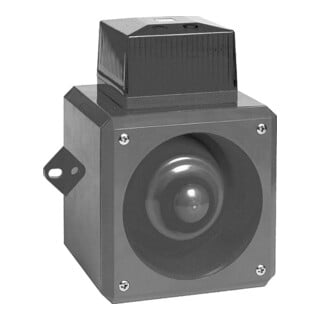 fhf Schallgeber m.Blitzleuchte AXL05 101-110dB(A) 9-60VDC rot