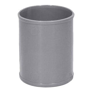 cleanpower Muffe PVC 50mm CP-055 blau