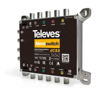 unex Multischalter MSU5216C 5 in 2x16 dCSS kaskadierbar NEVO-SCR
