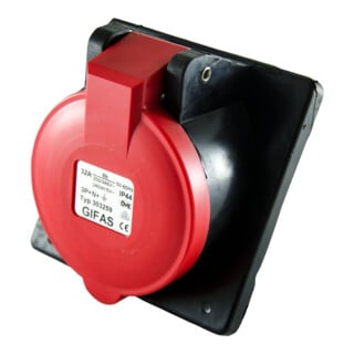 GIFAS CEE-Einbaudose 400V 32A 5-pol 6h 303259