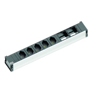 Bachmann Steckdosenleiste 5xCH 2xABD 912.019