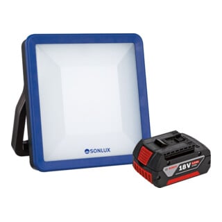 sonlux LED-Arbeitsleuchte 83-B1100-0006 IP20 mit BOSCH Akku