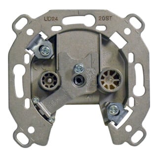 Unex Durchgangsdose 2f. 5-2400MHz UD 2420 ST