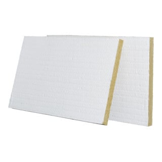 flamro Mineralfaserplatte 01182185 1000 x 600 x 80 mm beidseitig beschichtet