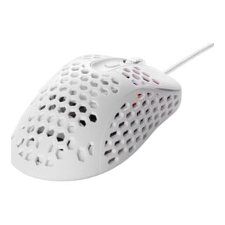 DELTACO GAMING Gaming Maus GAM-106-W RGB ultraleicht weiß