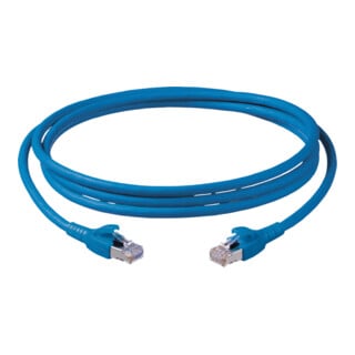 Corning Patchkabel Cat.6a CCAAGB-G2002-A050-C0 5,0m blau S/FTP fx 2 x RJ45