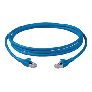 Corning Patchkabel Cat.6a CCAAGB-G2002-A050-C0 5,0m blau S/FTP fx 2 x RJ45