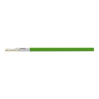 homeway Hybridkabel Eca Kat7 Koax HW-KGMH-F1-Eca-R100 Gelbgrün 12 x 6,6mm