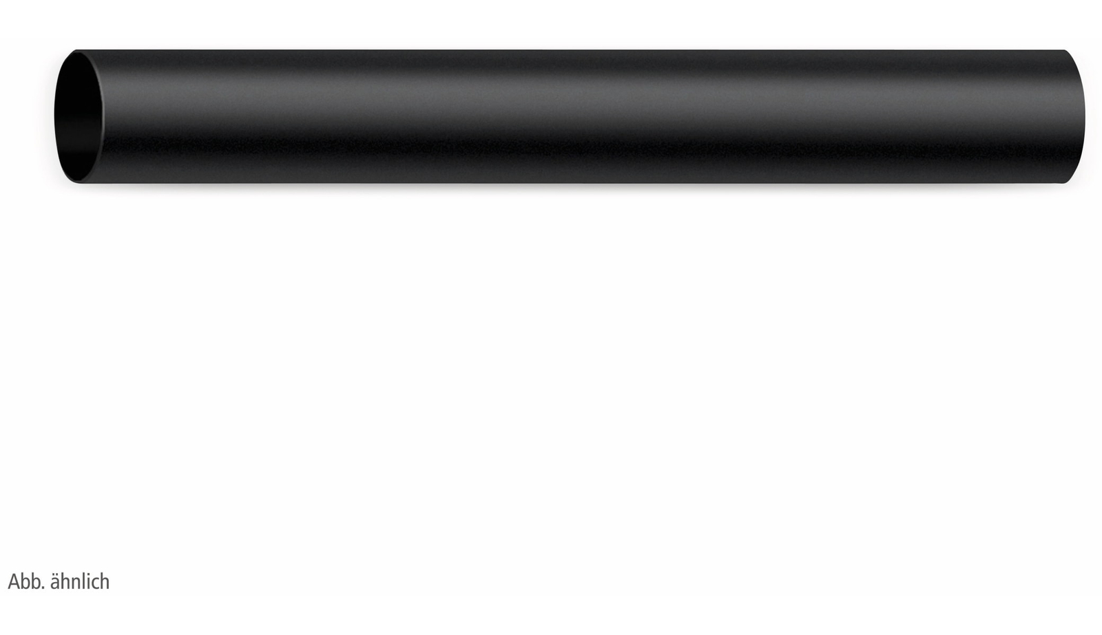 Klebe-Schrumpfschlauch 6,4 mm, 3 : 1, 1 m, schwarz