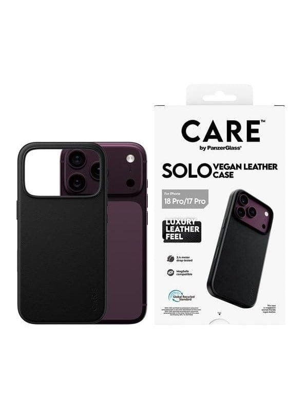 CARE by PanzerGlass Solo Case Black w. MagSafe Apple iPhone 18 Pro | 17 Pro