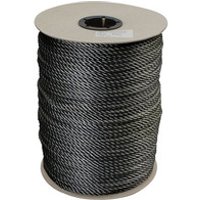 Faserseil aus Polypropylen, 10mm, schwarz, gedreht Bild 2