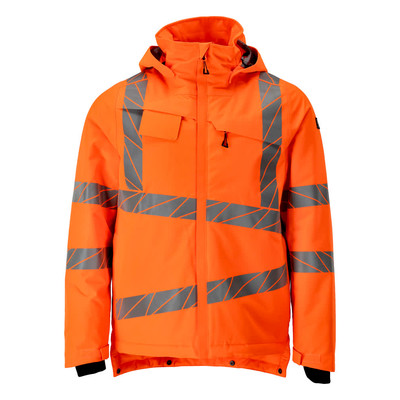 24435-231 Winterjacke, hi-vis orange, XS