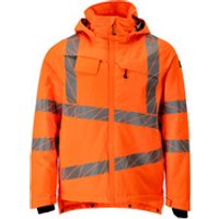 24435-231 Winterjacke, hi-vis orange, XS Bild 2