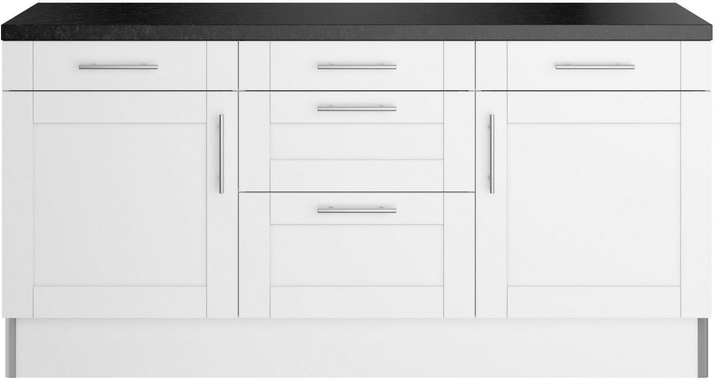OPTIFIT Küche Ahus, 180 cm breit, ohne E-Geräte, Soft Close Funktion, MDF Fronten Bild 3