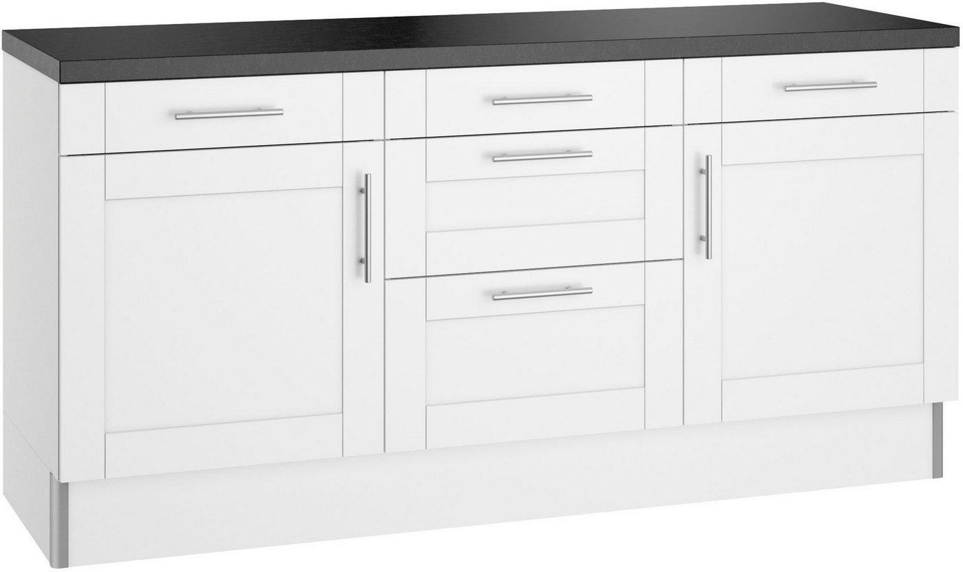 OPTIFIT Küche Ahus, 180 cm breit, ohne E-Geräte, Soft Close Funktion, MDF Fronten Bild 4