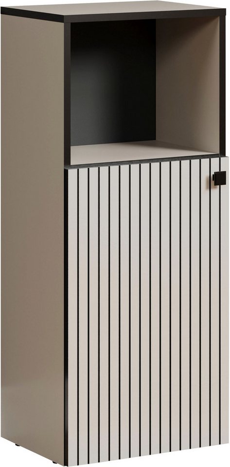welltime Unterschrank Amrum Standschrank mit 1 Tür & 1 Fach - (B/T/H) 40/31/95 cm Bild 3