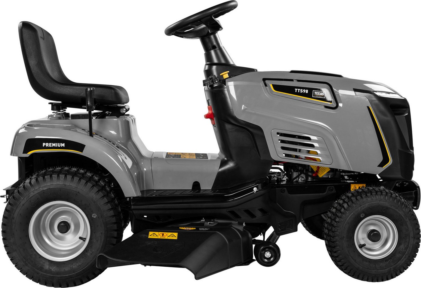 Texas Rasentraktor Premium TTS98 SET, 98 cm Schnittbreite, inkl. Anhänger Bild 2