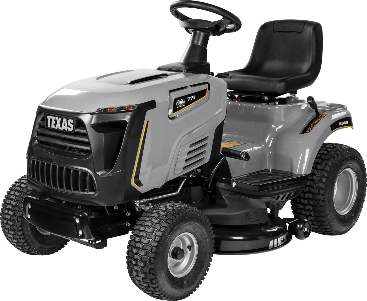 Texas Rasentraktor Premium TTS98 SET, 98 cm Schnittbreite, inkl. Anhänger Bild 3