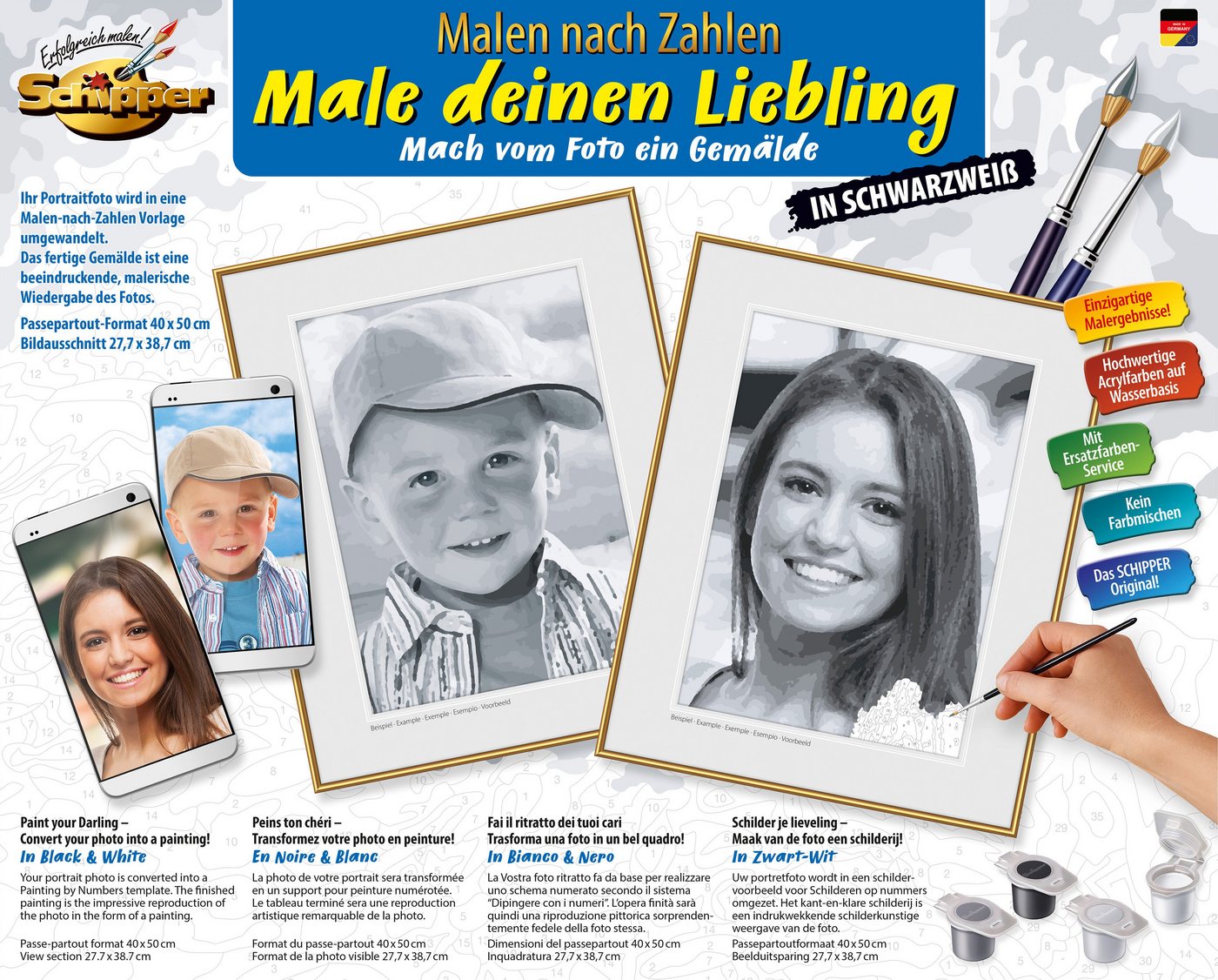 Schipper Malen nach Zahlen Male deinen Liebling, Made in Germany Bild 2