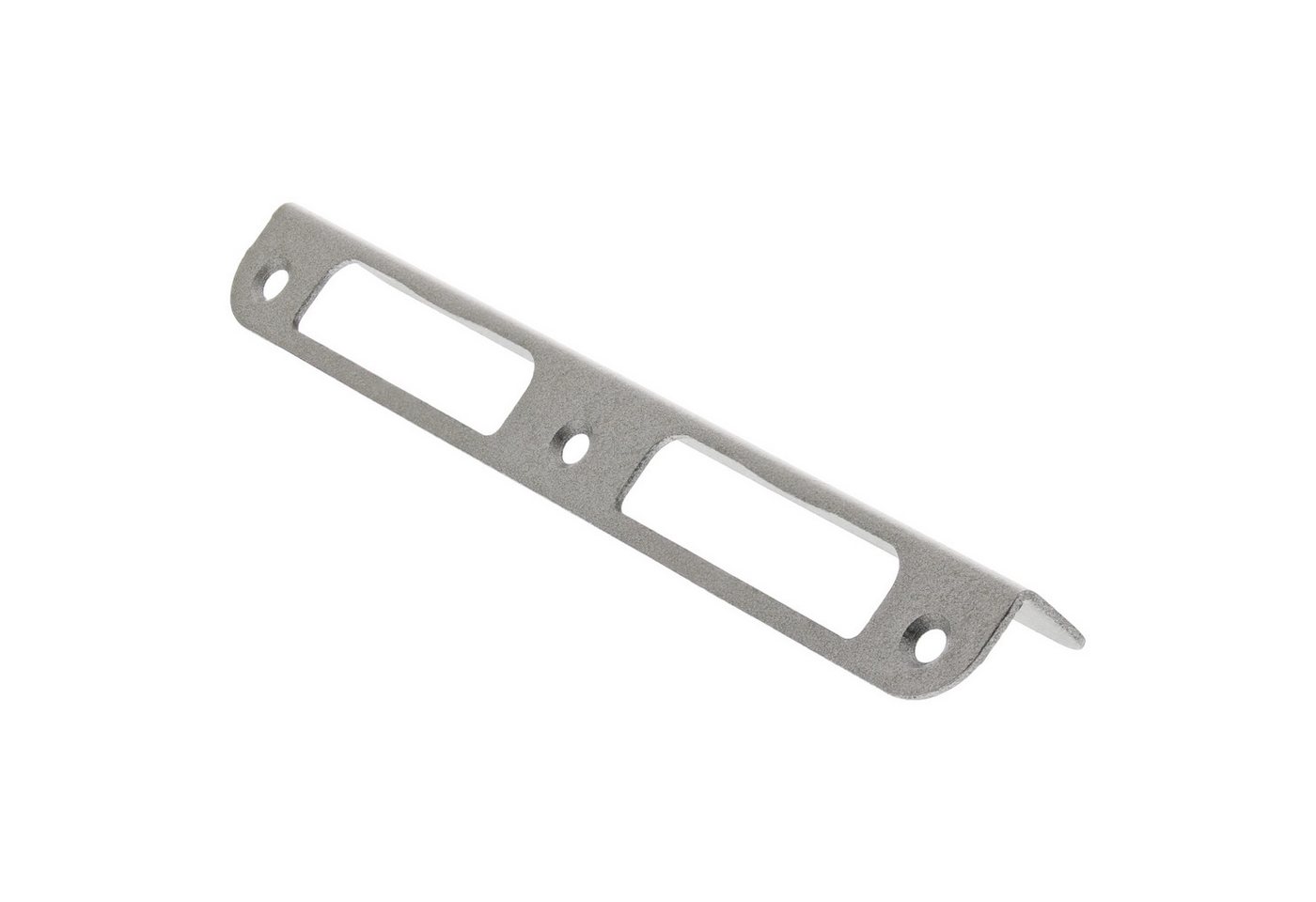 ToniTec Türbeschlag Winkelschließblech für Zimmertüren, gleichschenklig 20 x 170 mm (1 St., DIN Links u. Rechts), einfache Montage