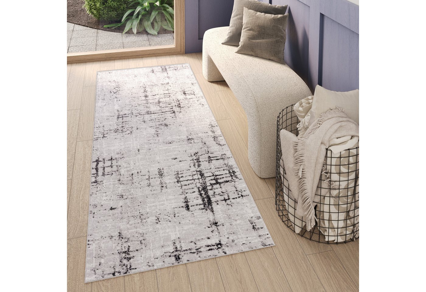 Tapiso Läufer SKY, rechteckig, Höhe: 11 mm, Wohnzimmer, Schlafzimmer, modern Design Bild 3