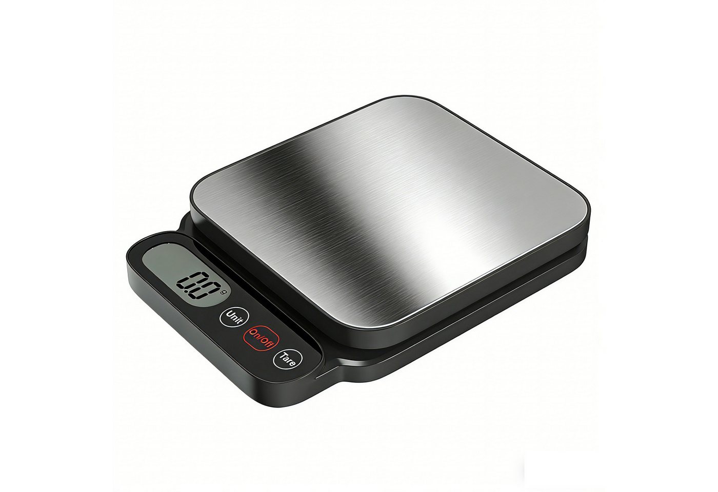 ibettertec Küchenwaage Digitale Küchenwaagen, Küchenwaagen aus Edelstahl, Tara-Funktion, maximale Wägekapazität 5 Kilogramm, Genauigkeit 1 Gramm Bild 5