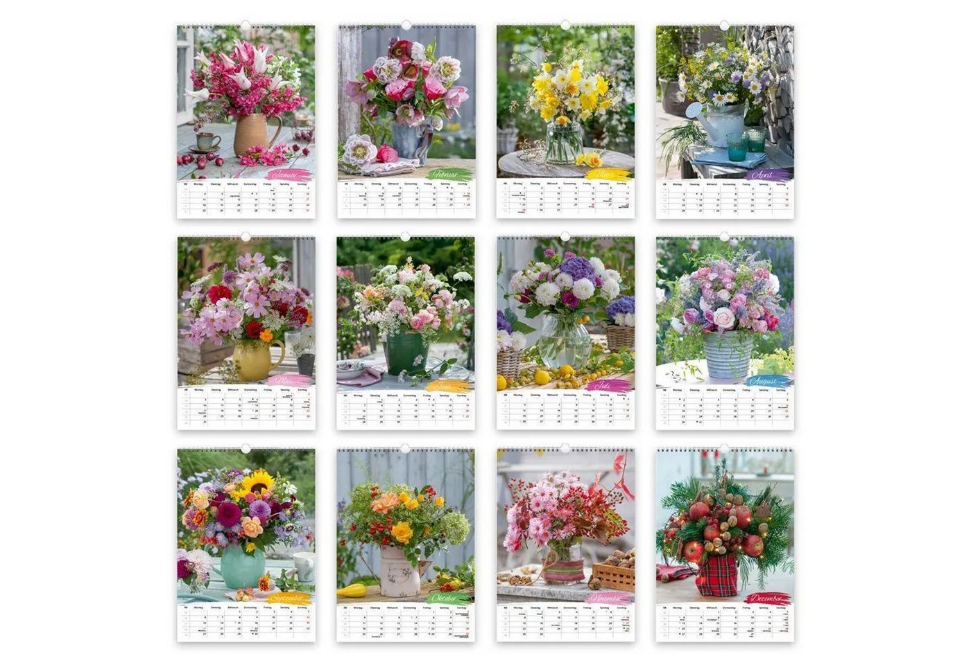 Trötsch Verlag Wandkalender TRÖTSCH - Großbildkalender Blumen-Arrangements 2027 Bild 3