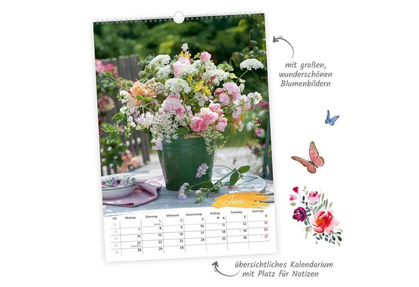 Trötsch Verlag Wandkalender TRÖTSCH - Großbildkalender Blumen-Arrangements 2027 Bild 5