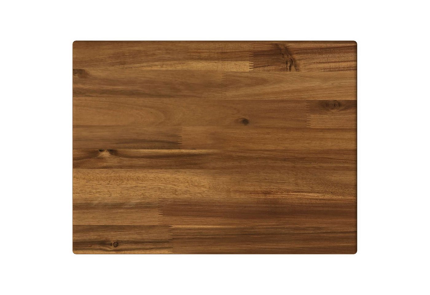 vidaXL Tischplatte Rechteckige Tischplatte 90 x 50 x 3,5 cm Rechtwinklig Natur (1 St) Bild 3