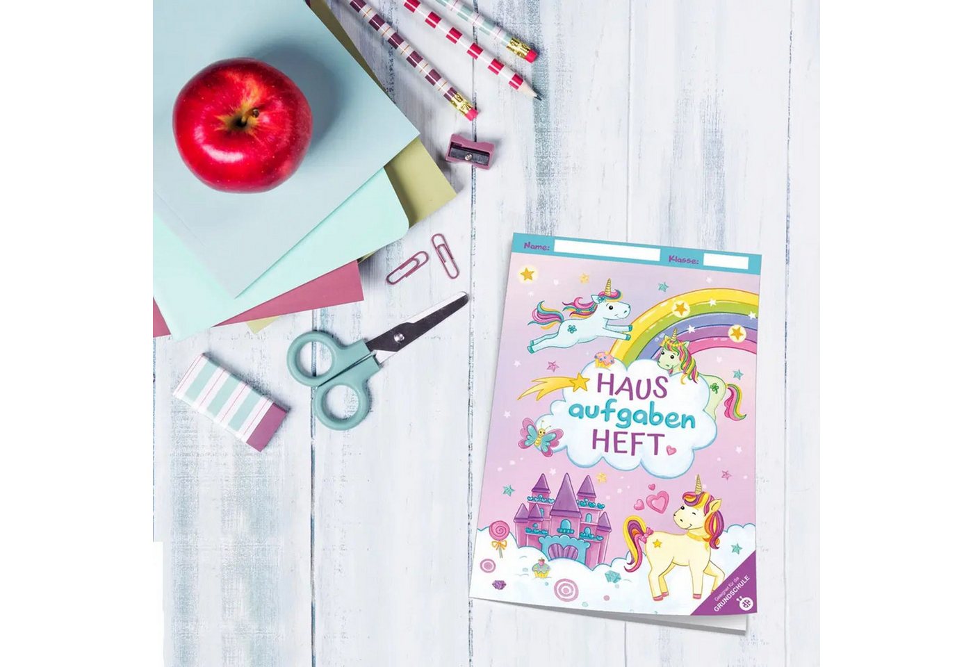 Trötsch Verlag Schülerkalender Trötsch Hausaufgabenheft Grundschule Einhornwelt Bild 2