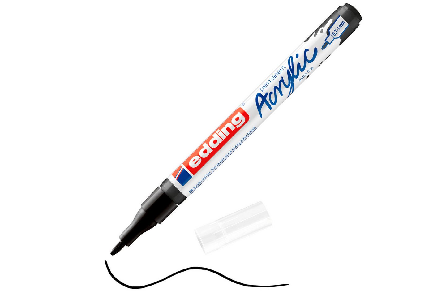 edding Marker 5500 Acrylic "Acrylmarker - Extra Fein", Strichbreite 0,7-1mm