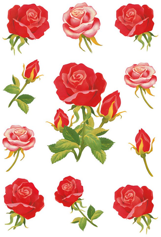 HERMA Sticker Herma Sticker DECOR Blumen Rosen 3 Bl Bild 2
