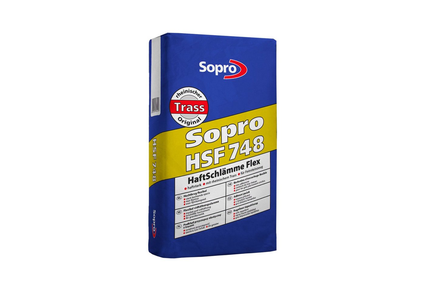 Sopro Bauchemie GmbH Dichtstoff SOPRO HSF 748 Haftschlämme Flex Dichtschlämme Mörtel 25 KG